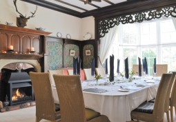 Diningroom at Wales: Period Country House For Filming, Powys