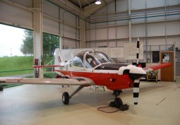 Aeroplane at Light Aircraft Film Prop, Glamorgan