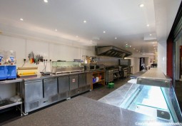 Commercial Kitchen at Welsh Sheep Farm & Outbuildings For Filming And Events, Powys