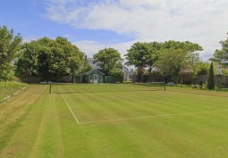 Tennis court, Tennis at Period Film Location