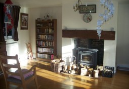 Livingroom at Welsh Cottage In Woodland Setting For Filming, Powys