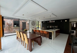 Kitchen (With Island), Kitchen With Table, Bi-Fold Doors