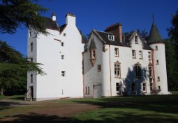 Castle at Scottish Castle for Filming, Highlands