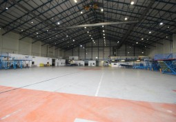Aircraft Hanger at Large Hangar For Filming, Glamorgan