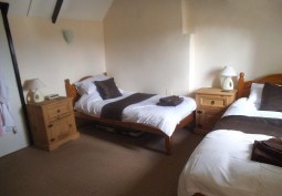 Bedroom (Double) at 200 Year Old Pub And Restaurant For Filming, Powys