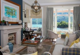 Fireplace at Scottish Stately Home For Filming, Highlands