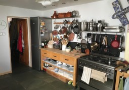 Kitchen (Wooden Units) at Cardiff: Traditional Terraced House For Filming, Glamorgan