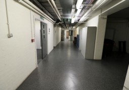 Corridor, Basement at Office Communal Spaces For Filming, London