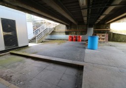 Composite material at London Walkways For Filming, London