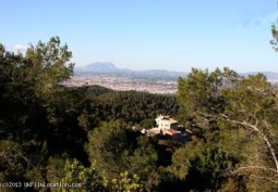 Mountain View at Spanish Villa For Filming