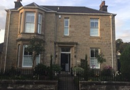 Exterior at Period Victorian Home In Stirling For Filming, Stirlingshire