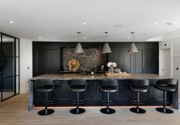 Kitchen (With Island), Kitchen (Coloured units)