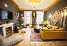 Livingroom at Nottinghamshire House With Eclectic Interiors For Filming, Nottinghamshire