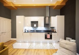Kitchen (Modern), Kitchen (White units) at Nottinghamshire House With Eclectic Interiors For Filming, Nottinghamshire