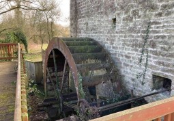 Gristmill, Bridge at Water Mill And Mill Cottage For Filming, South Yorkshire