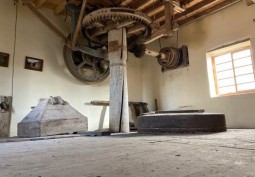 Wood, Machine at Water Mill And Mill Cottage For Filming, South Yorkshire
