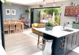 Diningroom at Renovated London Semi Detached House For Filming, Middlesex