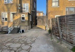 Wall, Road surface at Yard In London For Filming, London