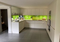 Kitchen (Cream or White units) at Large Georgian Townhouse For Filming and Stills, Edinburgh