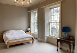Bedroom (Master/En-Suite) at Large Georgian Townhouse For Filming and Stills, Edinburgh