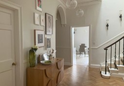 Hallway at Double Storey Georgian Flat for Filming, Edinburgh
