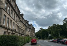 Exterior at Large Period Apartment for Filming, Edinburgh
