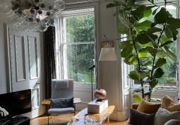 Livingroom at Large Period Apartment for Filming, Edinburgh