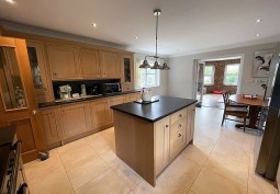 Kitchen (With Island) at Rural Detached Family Home For Filming, Lincolnshire