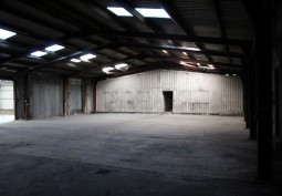 Distressed warehouse film location south London
