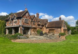 House / Cottage Exterior at Tudor Property with Pool And Vineyard For Filming, Hertfordshire