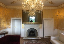Fireplace at Georgian Manor With 38 Acres and Stables Available for Filming, Northumberland