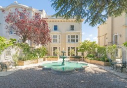 Stately Home Exterior at Large Regency Villa For Filming, Nottinghamshire