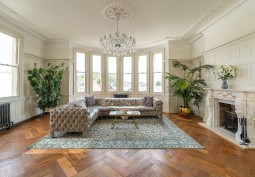 Livingroom at Large Regency Villa For Filming, Nottinghamshire