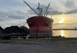 Boat moored in Port - filming location