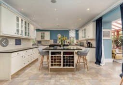 Kitchen (With Island) at Renovated School For Filming, Edinburgh