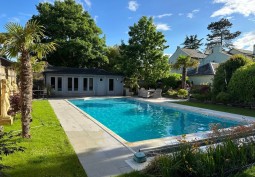 Swimming-pool at Grade II Listed Regency Villa For Filming, Bedfordshire