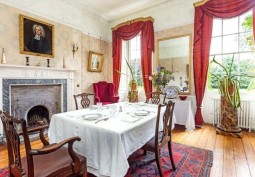 Diningroom, Fireplace at Gorgeous Grade II Listed Georgian House For Filming, Lincolnshire