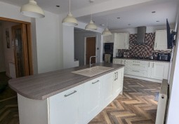Kitchen (With Island), Kitchen (Modern), Kitchen (White units), Kitchen (Gas Hob)