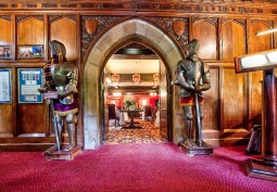 Furniture, Flooring at Medieval Castle Hotel For Filming, Northumberland
