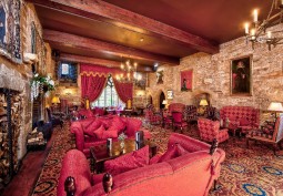 Furniture, Interior design at Medieval Castle Hotel For Filming, Northumberland