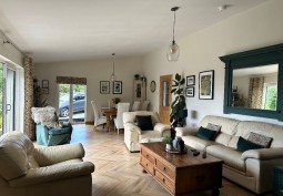 Livingroom at Modern Rural Bungalow For Filming, Northern Ireland