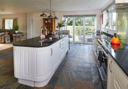 Kitchen (With Island), Kitchen (Modern), Kitchen (White units), Kitchen (Electric/Induction Hob)