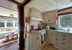 Kitchen, Furniture at Mobile Home For Filming, Nottinghamshire