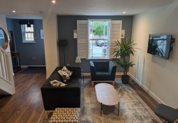 Livingroom at End Of Terrace Home For Filming, Bristol