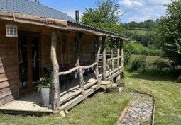 Coronavirus-Friendly, Cabin or Shepherds Hut at Rural And Secluded Cabin For Filming, Powys