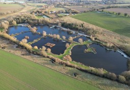Lake / Pond at Rural Farmland For Filming, Norfolk