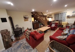 Livingroom at Lake Front Home For Filming, Norfolk