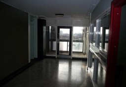 Hallway at Communal Space in Tower Block for Filming, London