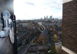 Roof, Apartment at Communal Space in Tower Block for Filming, London