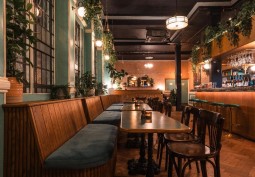 Furniture, Interior design at Beautiful Restaurant And Cocktail Bar For Filming, London